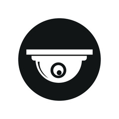 Security camera icon, CC tv symbol for your web site , logo, app, UI design,editable vector icon
