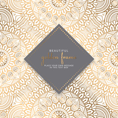 luxury ornamental mandala design background