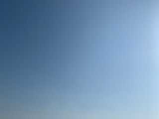 blue sky background, sunny day