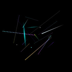 Fast Effect. Motion Neon. Glare Dynamic.