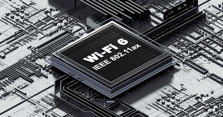 WiFi chipset connect wallpaper background 