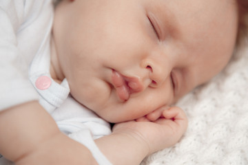 newborn baby sleeping