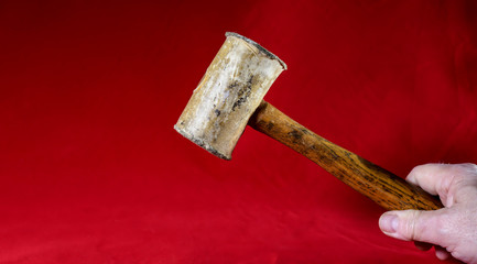 Vintage construction hammer