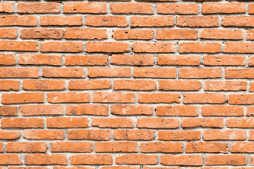 Grunge red brown texture as brick wall shape background (Vector). Use for decoration, aging or old layer