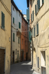 Fototapeta na wymiar Umbertide, historic city in Umbria, Italy