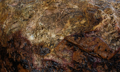 The close-up relief of the rocks.rock background