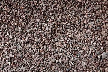 dry stony ground.Soil on the ground as texture and background.
