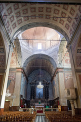 Fototapeta na wymiar Ajaccio, Corsica / France. 03/10/2015.Cathedral of Our Lady Santa Maria Assunta