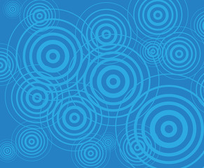 Fototapeta na wymiar blue and circle background, vector