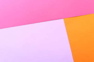 Pink, orange. Flat lay. Spring concept. Colorful background. Background with pink and orange colors.
