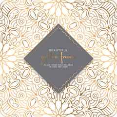 luxury ornamental mandala design background