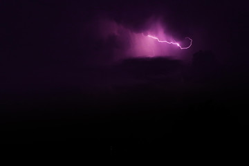 Fototapeta premium Thunder Photoshoot