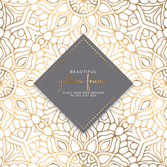 luxury ornamental mandala design background