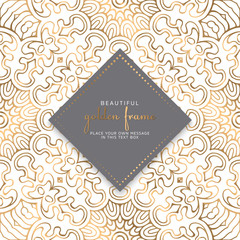 luxury ornamental mandala design background