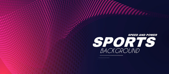 Fototapeta Abstract sport background with motion elements. Light dynamic effect. obraz