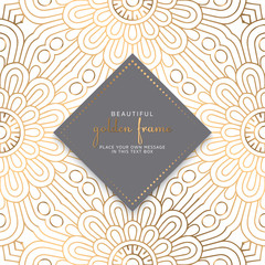 luxury ornamental mandala design background