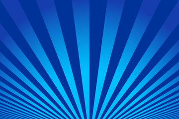 Blue abstract magic art background. Bright striped vector pattern