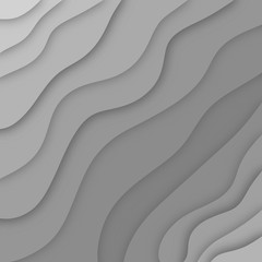 Abstract paper cut background for business advertising, vector illustration.