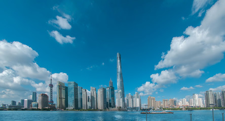Obraz premium Shanghai City Panorama View