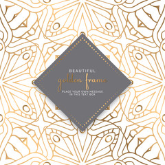 luxury ornamental mandala design background