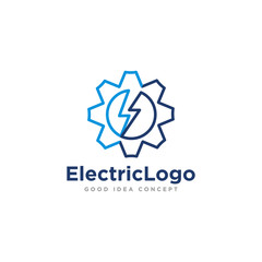 Electrical Logo Design Vector