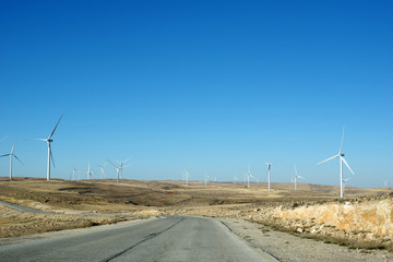 Eoliennes en Jordanie