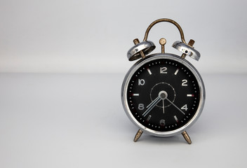 an old moldy alarm clock