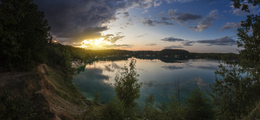 Sunrise on the lake