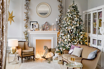 Christmas interior