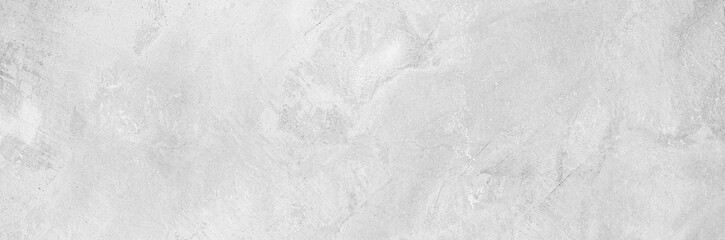 Full Frame Panorama Wall Background High Resolution on White Gray Cement Abstract texture.