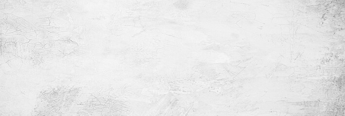 Cement wall floor High Resolution White and gray Panorama full frame Abstract texture background. - obrazy, fototapety, plakaty