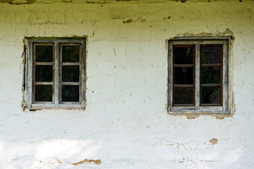 window rustic house, rustic, old house, village house