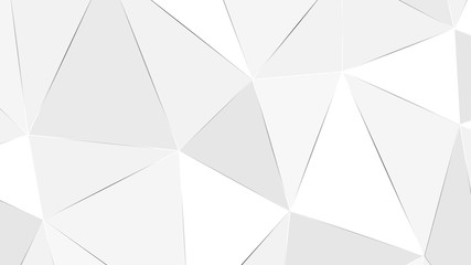 Abstract white polygon background. Vector illustration. Eps10