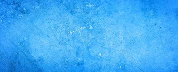 Blue background on cement floor texture - concrete texture - old vintage grunge texture design - large image in high resolution