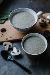 mushroom soup