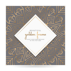 luxury ornamental mandala design background