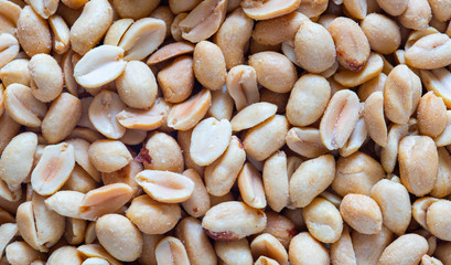 Salted peanut peanuts closeup macro food photo