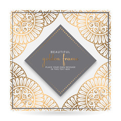 luxury ornamental mandala design background