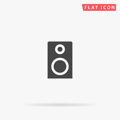 Speaker flat vector icon