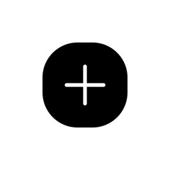 Obraz premium plus, add, new, create and mathematics icon. Perfect for application, web, logo, game and presentation template. icon design solid style