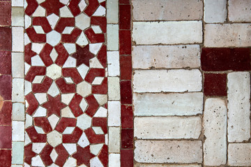 Fototapeta na wymiar Typical Moroccan tile.