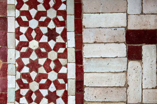 Typical Moroccan tile.