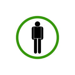 Man Icon Vector. Men icon. EPS 10.