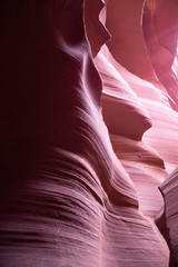 Navajo sandstone in Antelope Canyon Arizona