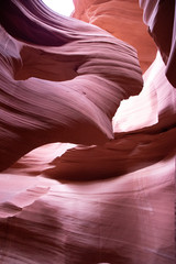 Obraz premium Navajo sandstone in Antelope Canyon Arizona