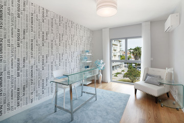 Modern bedroom, modern furniture