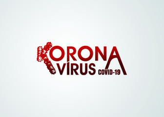 Corona Virus Covid - 19 logo,poster,banner, news