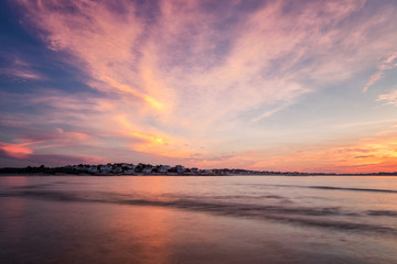 A Beautiful Sunset in Gloucester Massachusetts