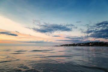 A Beautiful Sunset in Gloucester Massachusetts