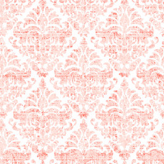 scrapbook background - letters, leaves and spots - seamless vector pattern. abstract watercolor and digital picture. mixed media artwork for textiles, fabrics, souvenirs, packaging and greeting cards.